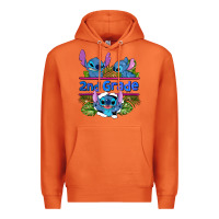 Carrot preview flower stitch 2nd grade Premium Hoodie - AdoDesignShop