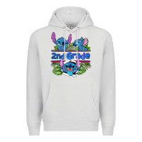 Dove Grey preview flower stitch 2nd grade Premium Hoodie - AdoDesignShop