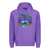 Purple preview flower stitch 2nd grade Premium Hoodie - AdoDesignShop