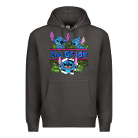 Smoke preview flower stitch 2nd grade Premium Hoodie - AdoDesignShop