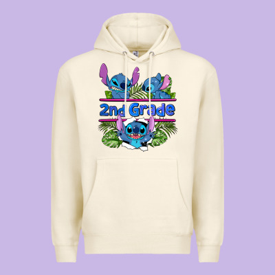Preview Flower Stitch 2nd Grade Premium Hoodie Designed By Adodesignshop