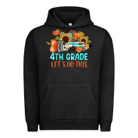 Pigment Black 4th grade let's do this Urban Hoodie - JahusDesignShop