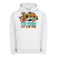 Pigment Lunar Rock 4th grade let's do this Urban Hoodie - JahusDesignShop