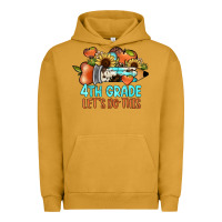 Pigment Peanut Butter 4th grade let's do this Urban Hoodie - JahusDesignShop