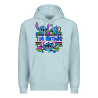 Blue Mist preview flower stitch 1st grade Premium Hoodie - AdoDesignShop