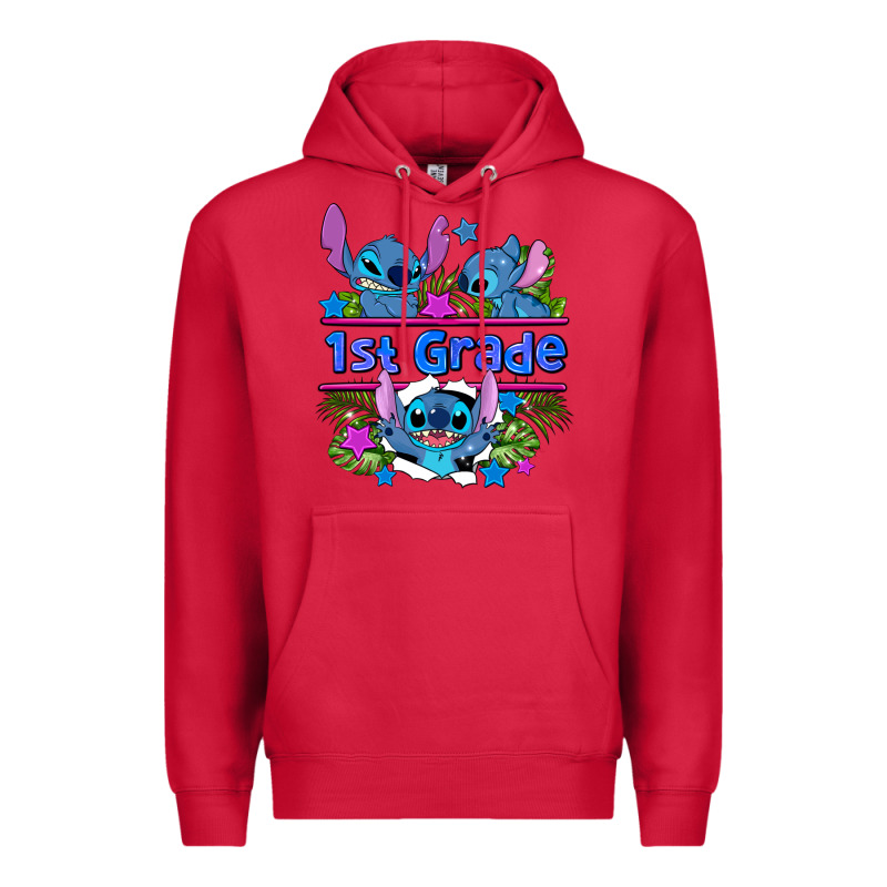 Preview Flower Stitch 1st Grade Premium Hoodie by AdoDesignShop | Teevron