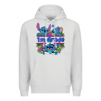 Dove Grey preview flower stitch 1st grade Premium Hoodie - AdoDesignShop