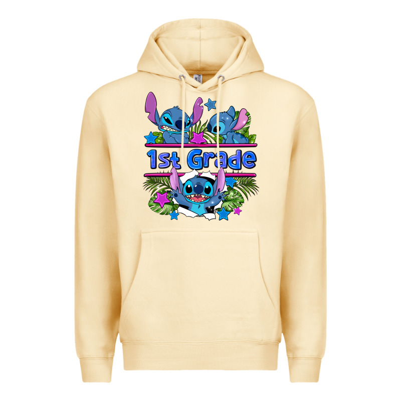 Preview Flower Stitch 1st Grade Premium Hoodie by AdoDesignShop | Teevron