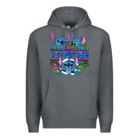 Rock preview flower stitch 1st grade Premium Hoodie - AdoDesignShop