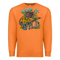 Carrot keep it wild tbw Premium Sweatshirt - texasbilliewilder