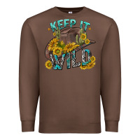 Chestnut keep it wild tbw Premium Sweatshirt - texasbilliewilder