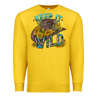 Lemon keep it wild tbw Premium Sweatshirt - texasbilliewilder