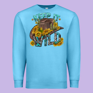 Keep It Wild Tbw Premium Sweatshirt Designed By Texasbilliewilder
