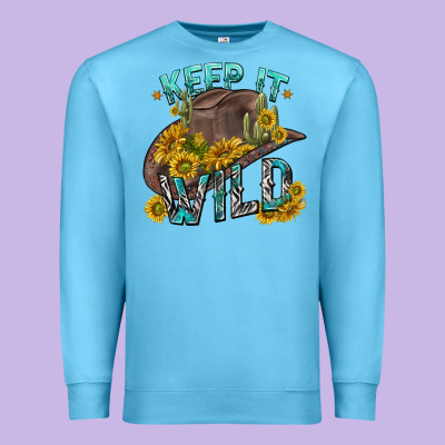 Premium Sweatshirt keep it wild tbw