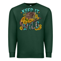 Sports Green keep it wild tbw Premium Sweatshirt - texasbilliewilder