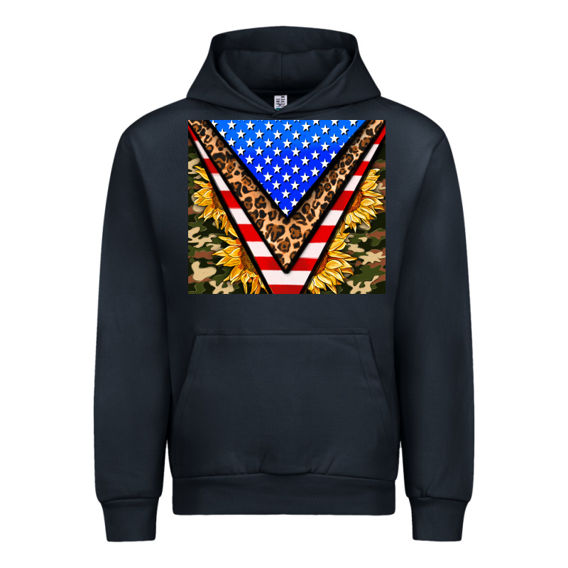 American Sunflower And Camouflage Urban Hoodie by AdoDesignShop | Teevron