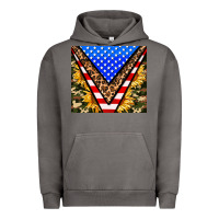 Pigment Tornado american sunflower and camouflage Urban Hoodie - AdoDesignShop
