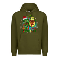 Army Green feliz navocado Premium Hoodie - JahusDesignShop