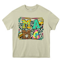 Mossy School bus driver mama Mother's day Heavy Core Tee - LillyAllenDesigns