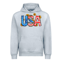 Heather Grey usa sunflower Urban Hoodie - AdoDesignShop