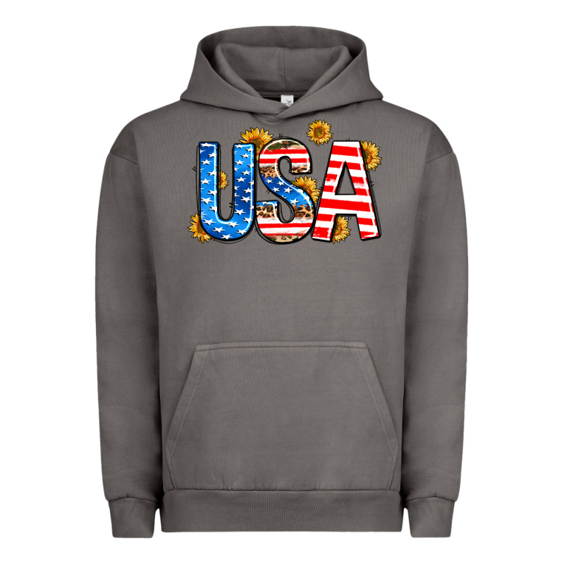 Usa Sunflower Urban Hoodie by AdoDesignShop | Teevron