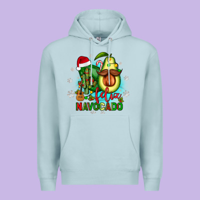 Feliz Navocado Premium Hoodie Designed By Jahusdesignshop