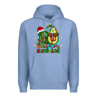 Colony Blue feliz navocado Premium Hoodie - JahusDesignShop
