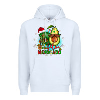 White feliz navocado Premium Hoodie - JahusDesignShop