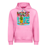 Fuchsia Pink nurse life summer Urban Hoodie - AdoDesignShop