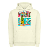 Pigment Pistachio nurse life summer Urban Hoodie - AdoDesignShop