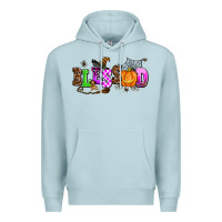 Blue Mist halloween blessed Premium Hoodie - AdoDesignShop
