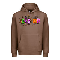 Chestnut halloween blessed Premium Hoodie - AdoDesignShop
