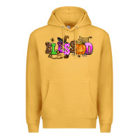 Mustard halloween blessed Premium Hoodie - AdoDesignShop