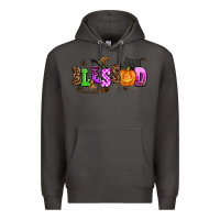 Smoke halloween blessed Premium Hoodie - AdoDesignShop