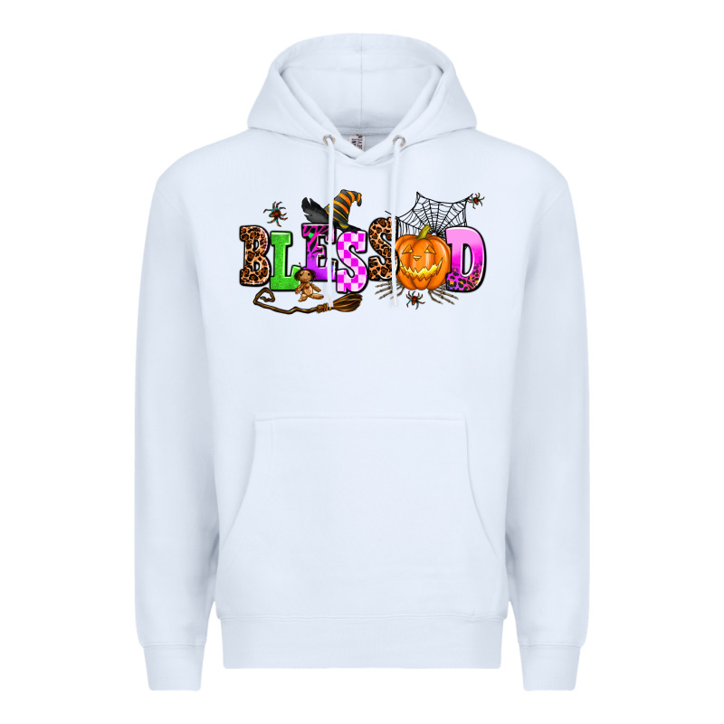 Halloween Blessed Premium Hoodie by AdoDesignShop | Teevron