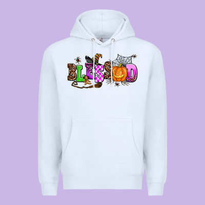 Halloween Blessed Premium Hoodie Designed By Adodesignshop