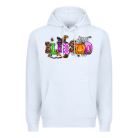 White halloween blessed Premium Hoodie - AdoDesignShop