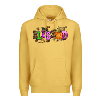 Antique Gold halloween blessed Premium Hoodie - AdoDesignShop