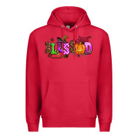 Cardinal halloween blessed Premium Hoodie - AdoDesignShop