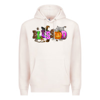 Pale Pink halloween blessed Premium Hoodie - AdoDesignShop