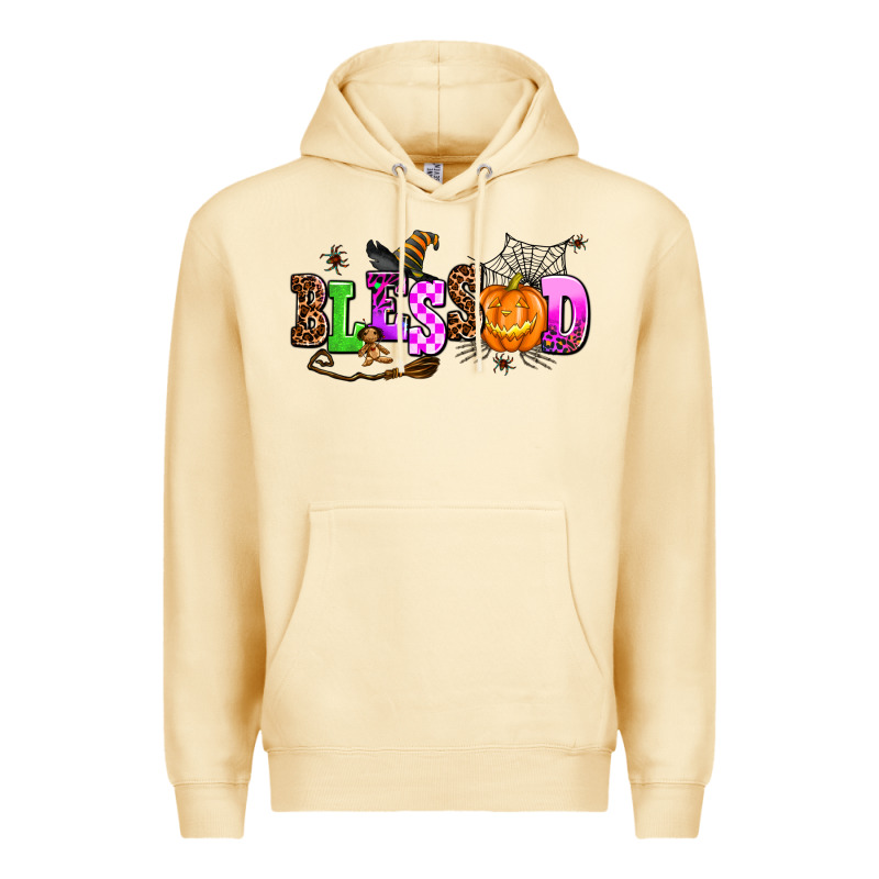 Halloween Blessed Premium Hoodie by AdoDesignShop | Teevron