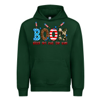 Forest Green boom bitch get out the way Urban Hoodie - AdoDesignShop