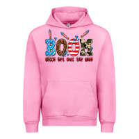 Fuchsia Pink boom bitch get out the way Urban Hoodie - AdoDesignShop