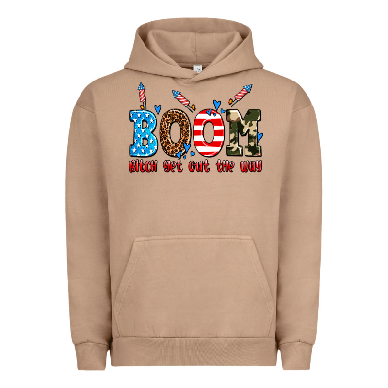 Boom Bitch Get Out The Way Urban Hoodie by AdoDesignShop | Teevron