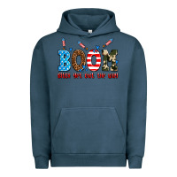Pigment Midnight Navy boom bitch get out the way Urban Hoodie - AdoDesignShop