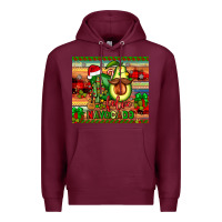 Burgundy feliz navocado Premium Hoodie - JahusDesignShop