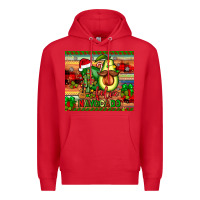 Red feliz navocado Premium Hoodie - JahusDesignShop
