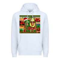 White feliz navocado Premium Hoodie - JahusDesignShop