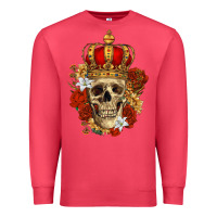 Cardinal Skull King Premium Sweatshirt - RanaPortraitStore