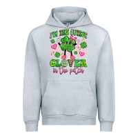 Heather Grey i'm the cutest clover in the patch Urban Hoodie - Artiststas